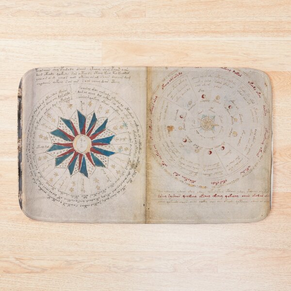 Item preview, Voynich manuscript book cover  designed and sold by TeeARTHY.