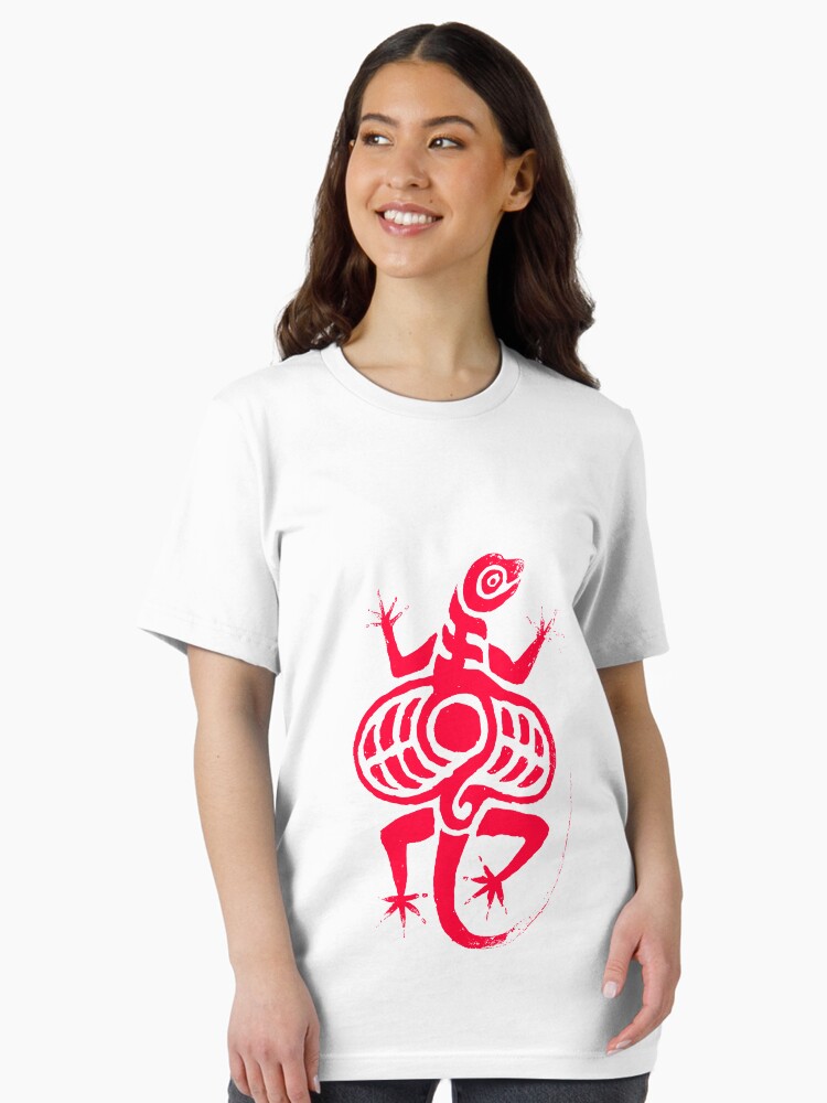 Thumbnail 1 of 7, Essential T-Shirt, Aztec lizard pattern designed and sold by misahiraysa.