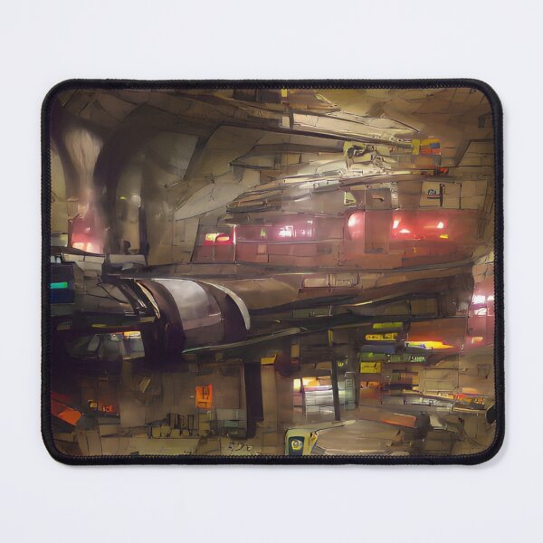 Item preview, Underground Base | Artificial Inteligence Generated Art designed and sold by AllAboutAI.