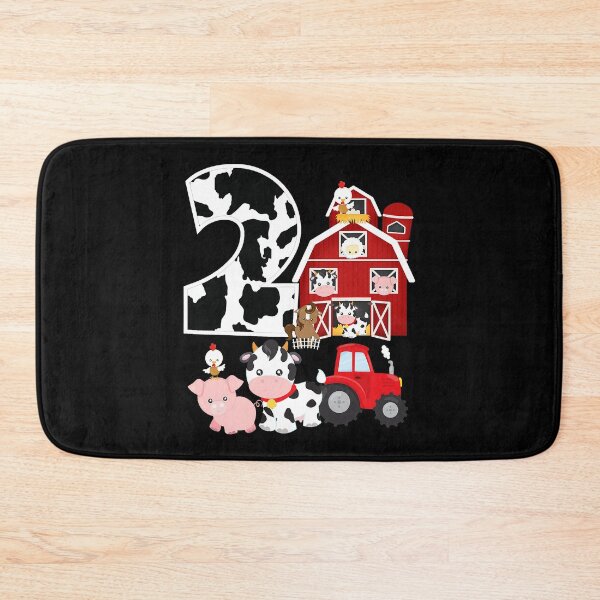 Item preview, Farm Barnyard Theme Pig Cow Horse 2nd Birthday 2 Yrs Old designed and sold by MalloWilli.