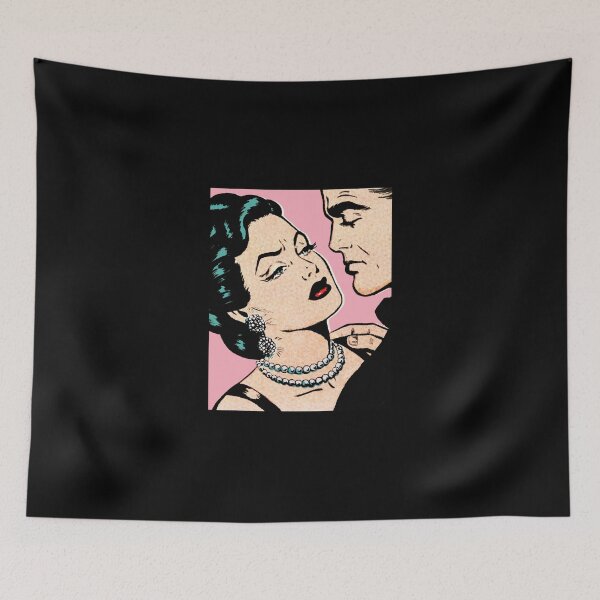 Item preview, Vintage Pop Art Romance Comic 1950s Marriage Love Life Retro Lightweight Hoodie designed and sold by saurelmosert.