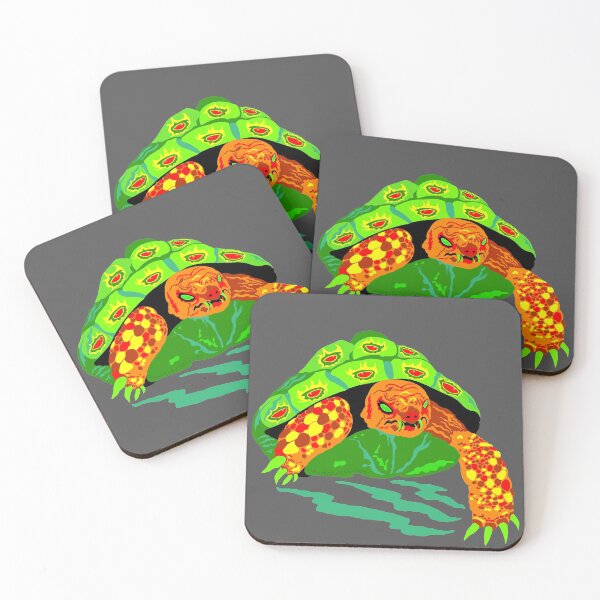 Aperçu de l'œuvre La tortue terrifiante de la Menace rampante créée et vendue par theartofvikki.