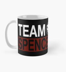 Team Spencer (New Version) (White on Black) Mug
