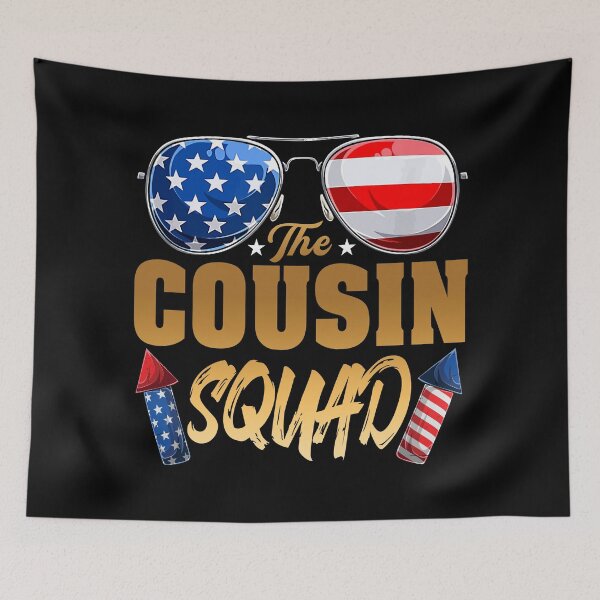 Item preview, THE COUSIN SQUAD 4TH OF JULY FOURTH OF JULY INDEPENDENCE DAY COUSIN CREW designed and sold by lukas69graphic.