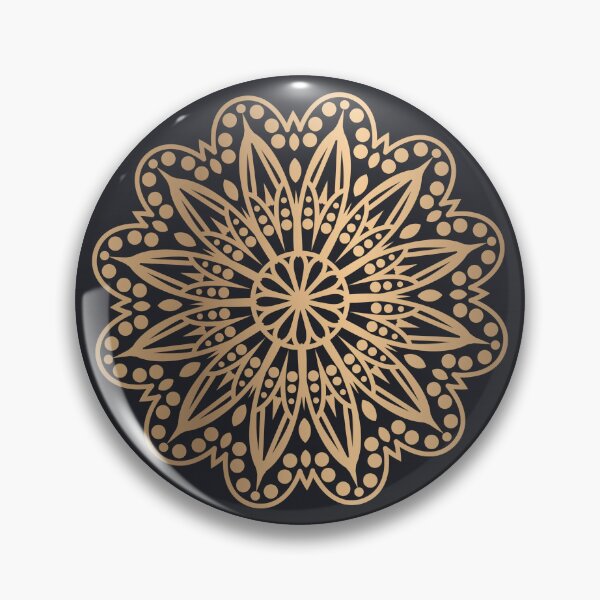 Item preview, Luxury ornamental mandala design designed and sold by RED FIR.