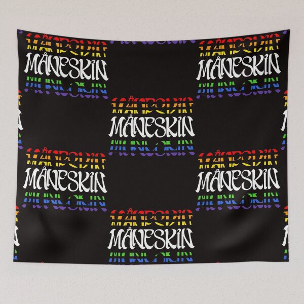 Item preview, MANESKIN LGBT Rainbow Pride Classic designed and sold by KaeGoldner.