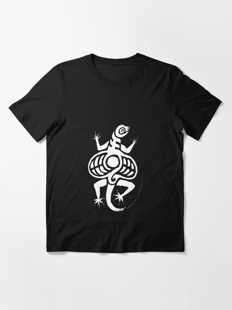 Thumbnail 3 of 7, Essential T-Shirt, Aztec lizard illustration designed and sold by misahiraysa.
