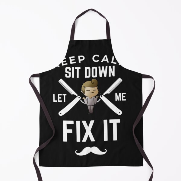 Item preview, keep calm and let me fix it I barber designed and sold by anitrydesigns.