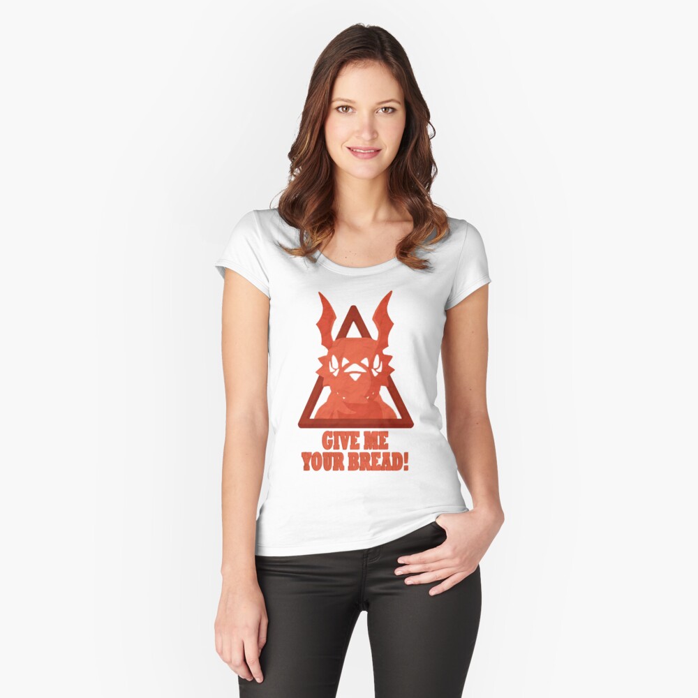 Item preview, Fitted Scoop T-Shirt designed and sold by MarcosBogado.