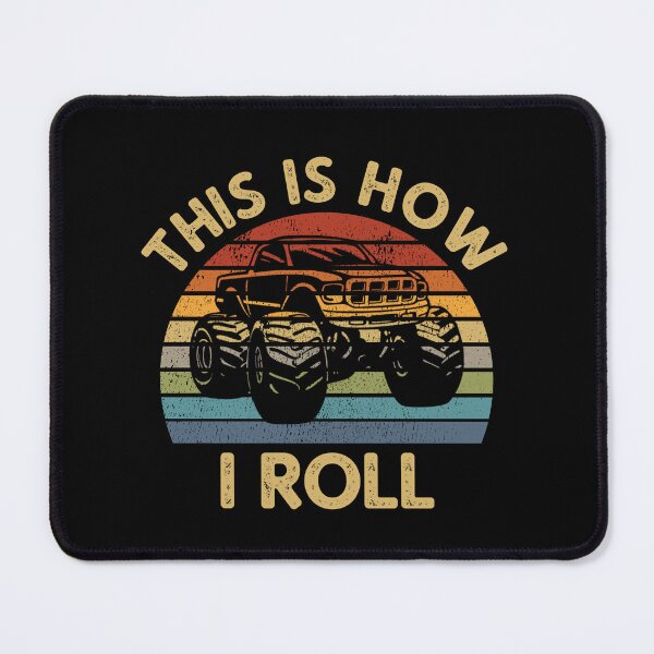 Item preview, Monster Truck Silhouette This Is How I Roll Vintage Retro Style designed and sold by Style4You24.