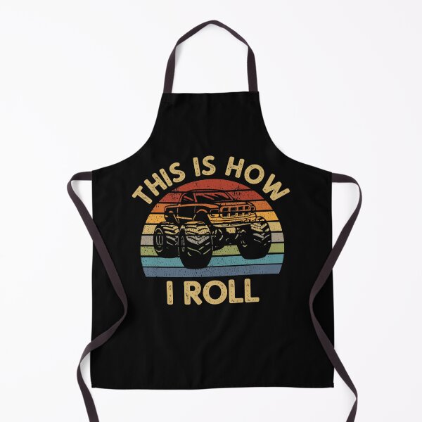 Item preview, Monster Truck Silhouette This Is How I Roll Vintage Retro Style designed and sold by Style4You24.