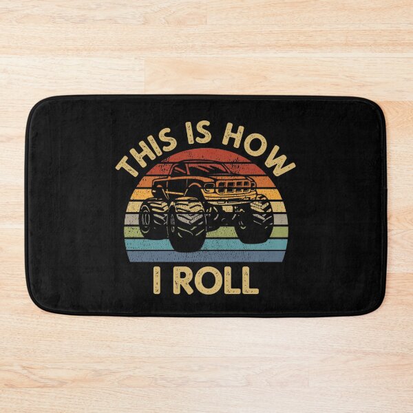 Item preview, Monster Truck Silhouette This Is How I Roll Vintage Retro Style designed and sold by Style4You24.