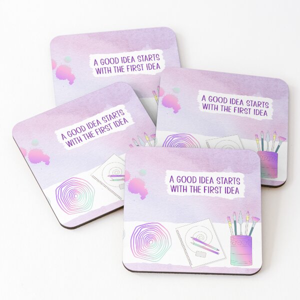 Item preview, A Good Idea Starts With the First Idea designed and sold by Tezoodle Art.