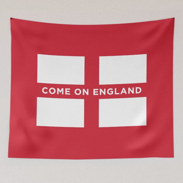 Item preview, Come On England Flag (On Red) designed and sold by STUDIO-72.