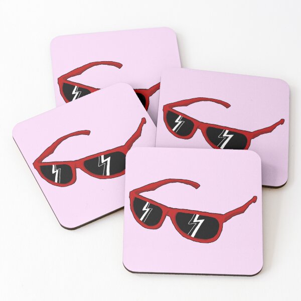Item preview, Funky Summer Glasses | Rave Late Sunglasses Red designed and sold by Orloff.