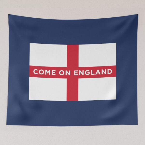 Item preview, Come On England Flag (On Blue) designed and sold by STUDIO-72.