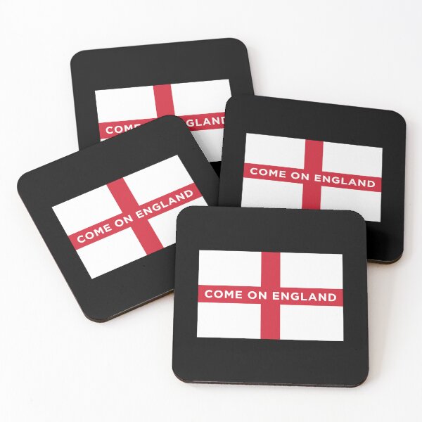 Item preview, Come On England Flag (On Black) designed and sold by STUDIO-72.