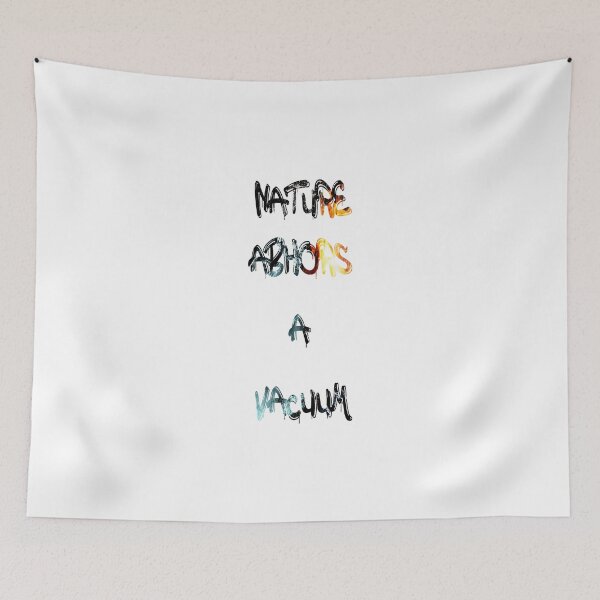 Item preview, Nature abhors a vacuum designed and sold by NewTopDesign.