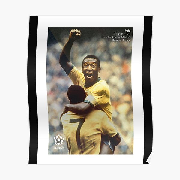 Set of 3 Pele Maradona Cruyff Poster Football Legends Poster 