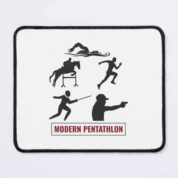 Item preview, Modern Pentathlon - Swimming Fencing Riding Shooting Running designed and sold by CuteDesigns1.