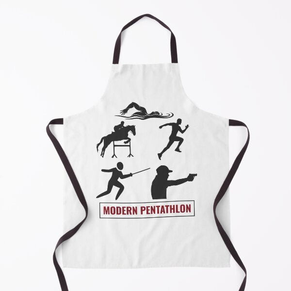 Item preview, Modern Pentathlon - Swimming Fencing Riding Shooting Running designed and sold by CuteDesigns1.