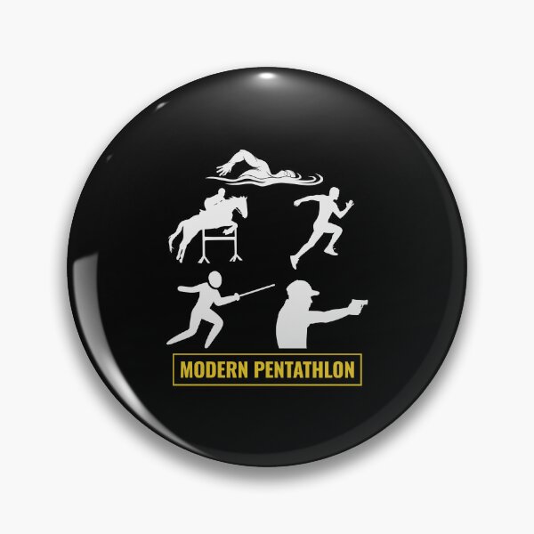 Item preview, Modern Pentathlon - Swimming Fencing Riding Shooting Running designed and sold by CuteDesigns1.