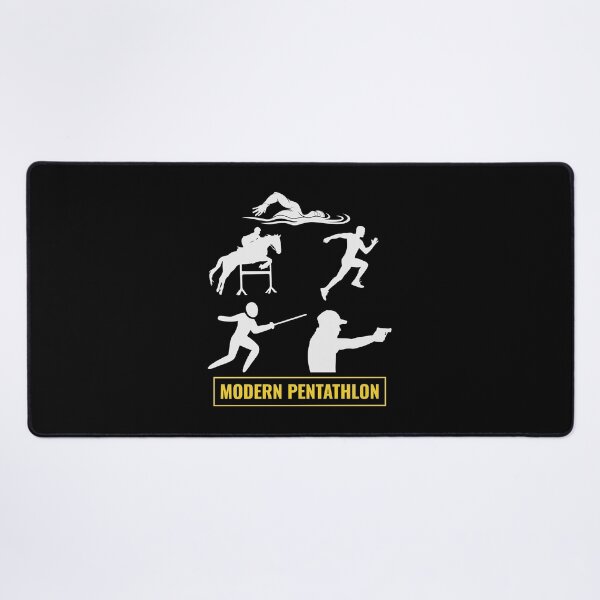 Item preview, Modern Pentathlon - Swimming Fencing Riding Shooting Running designed and sold by CuteDesigns1.
