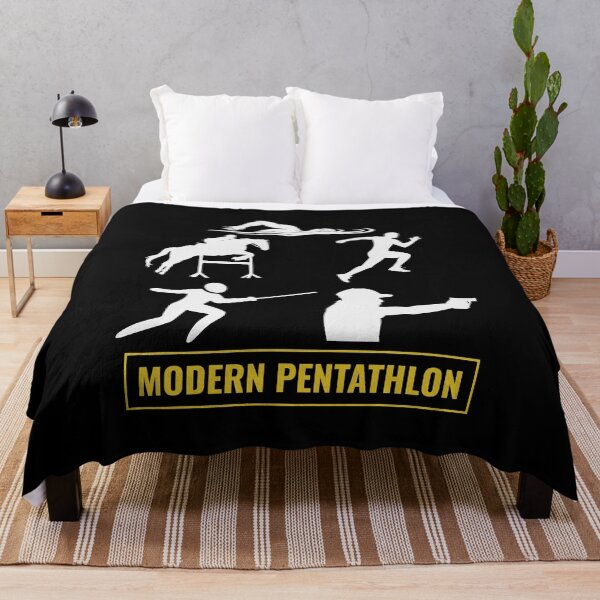 Item preview, Modern Pentathlon - Swimming Fencing Riding Shooting Running designed and sold by CuteDesigns1.
