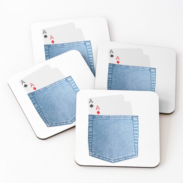 Item preview, Pocket Aces - Poker designed and sold by StiickitLLC.