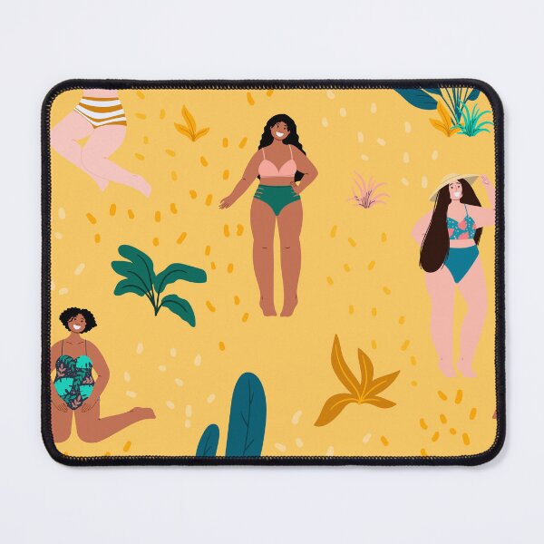 Item preview, Love yourself. Women on the beach pattern. Summer vibes designed and sold by HelgaScand.
