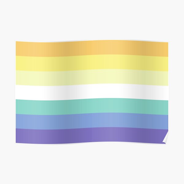 Genderfaun Pride Flag Poster For Sale By Flagsworld Redbubble 8668