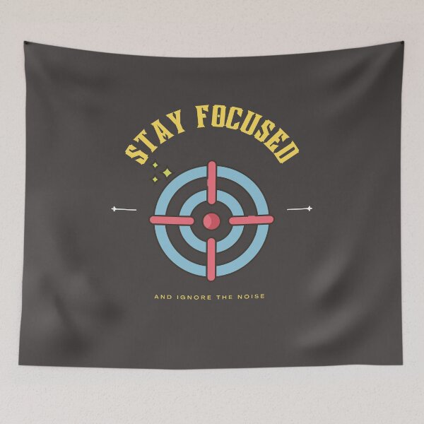 Item preview, stay focused designed and sold by DoraHappy.
