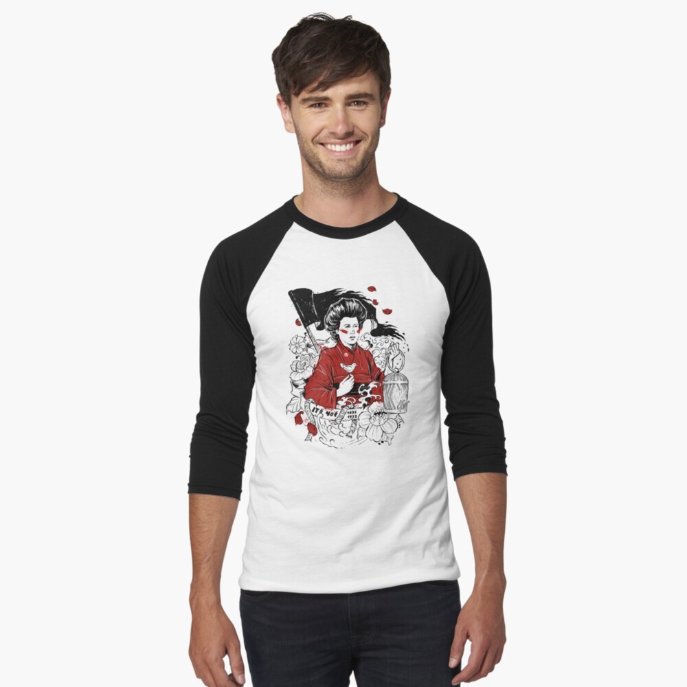 Item preview, Baseball ¾ Sleeve T-Shirt designed and sold by gengiskahn.