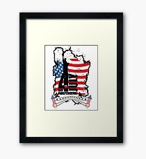 Fourth Of July Day Of Fun Tshirt Framed Print