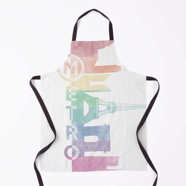 Item preview, Metro Paris Rainbow LGBT Pride Silhouette Eiffel Tower Arc de Triomphe Notre Dame designed and sold by MunsyArt.