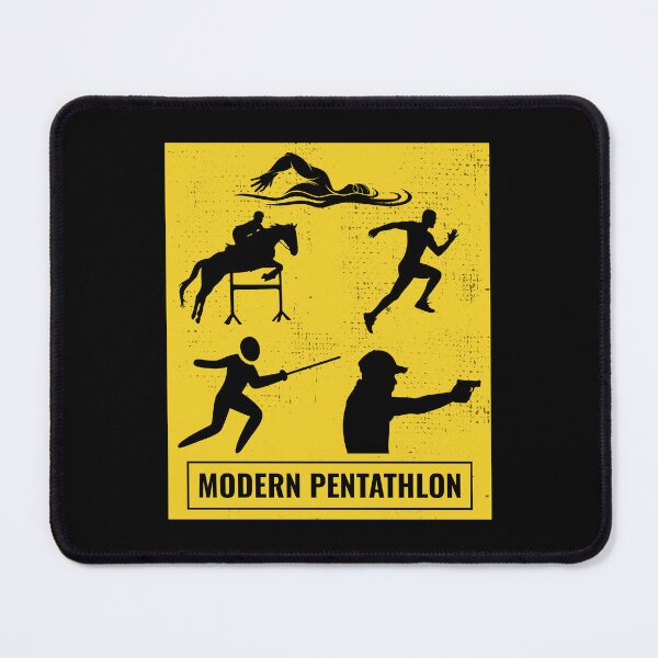 Item preview, Modern Pentathlon - Swimming Fencing Riding Shooting Running designed and sold by CuteDesigns1.