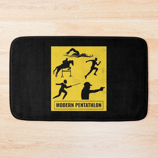 Item preview, Modern Pentathlon - Swimming Fencing Riding Shooting Running designed and sold by CuteDesigns1.