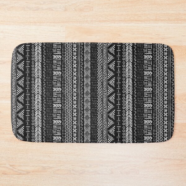 Item preview, Boho Eclectic Stripe in Black and White designed and sold by House of Haha.