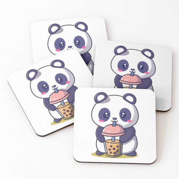 Item preview, Cute Panda Bubble Tea designed and sold by Dex-Shop.