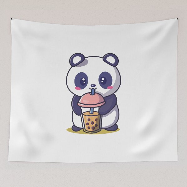 Item preview, Cute Panda Bubble Tea designed and sold by Dex-Shop.