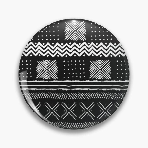 Item preview, Boho Geometric Stripe in Black and White designed and sold by House of Haha.