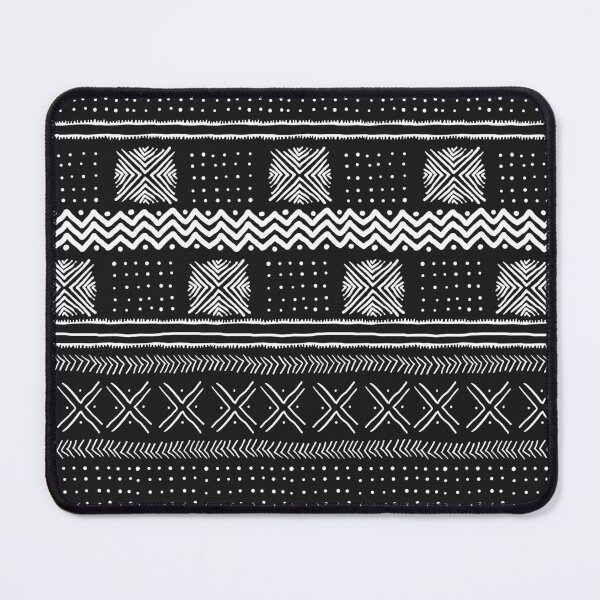 Item preview, Boho Geometric Stripe in Black and White designed and sold by House of Haha.