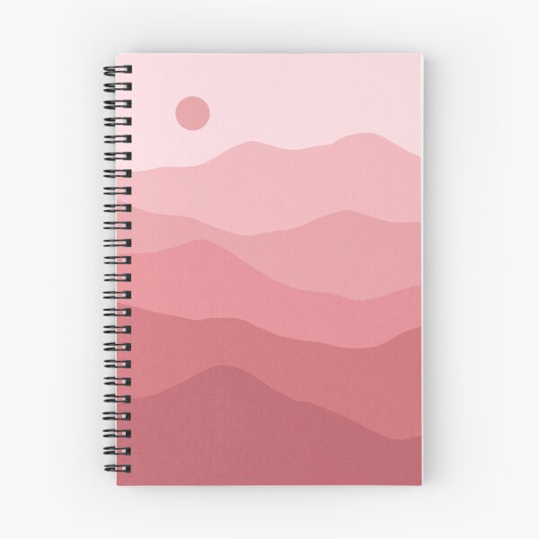 Item preview, Pink Mountains Landscape Minimalist Boho designed and sold by trajeado14.