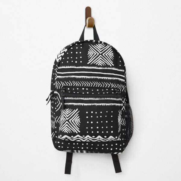 Item preview, Boho Geometric Stripe in Black and White designed and sold by House of Haha.