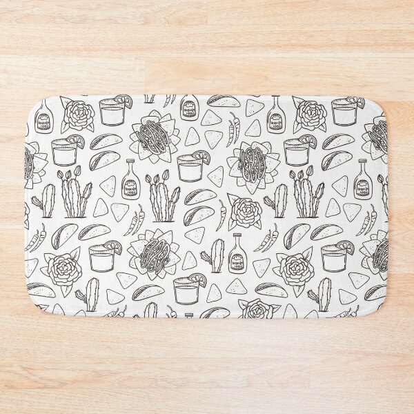 Item preview, Mexican food pattern designed and sold by HelgaScand.