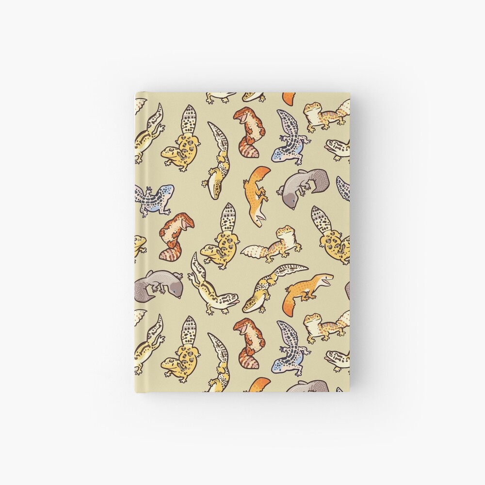 chub gecko babies Hardcover Journal