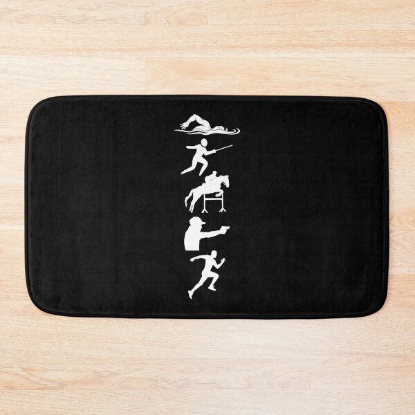 Item preview, Modern Pentathlon - Swimming Fencing Riding Shooting Running designed and sold by CuteDesigns1.
