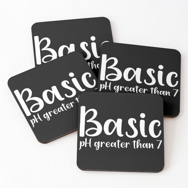 Item preview, Basic pH Greater Than 7 Chemistry Joke Cursive V2 designed and sold by SarahJisri.