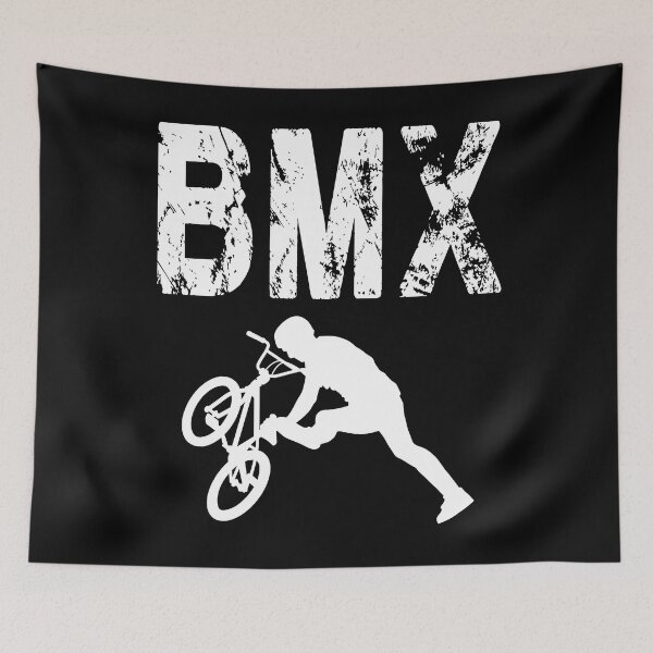 Item preview, bmx race bike cyclist rider trick freestyle design designed and sold by la-petite-folie.