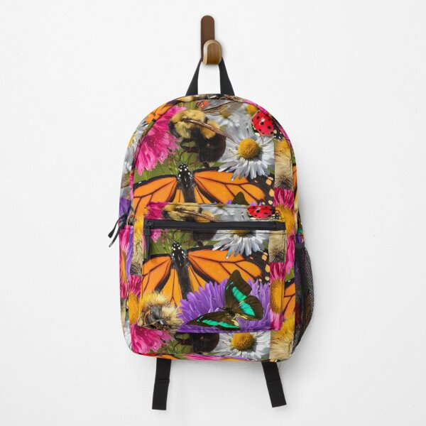 Item preview, Pollination Butterflies & Bumblebees With Flowers Design designed and sold by EarthArtDesigns.